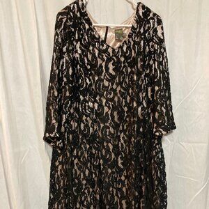 NWOT VIntage Taylor Lace Dress.